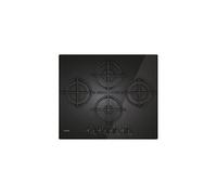 Table de cuisson à gaz - CANDY - Moderna - 4 feux - Verre trempé - Noir