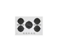 Candy Plaque de cuisson Moderna CVG74WTW – Encastrable 74,5 cm Gaz 5 brûleurs Blanc