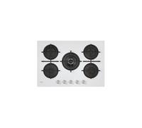 Candy Plaque de cuisson Moderna CVG74WTW – Encastrable 74,5 cm Gaz 5 brûleurs Blanc