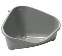 MODERNA Grand bac à litière d'angle Olive 49 cm