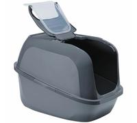 Moderna Products Mega Deluxe Bac à litière pour chat Gris