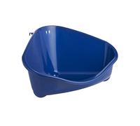 Moderna WC d'angle Deluxe pour Lapins et cochons d'Inde, L 49 x L 34,6 cm