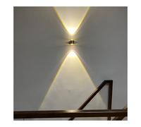 Modernd Led Wall Sconces Up Down Spotlights Vanity Wall Lights Minimalist Bathroom Mirror Wall Lamp Directional Accent Lamp For Bedroom Living Room Hallway(50Cm)/6.8Cm