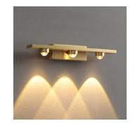 Modernd Led Wall Sconces Up Down Spotlights Vanity Wall Lights Minimalist Bathroom Mirror Wall Lamp Directional Accent Lamp For Bedroom Living Room Hallway(50Cm)/30Cm