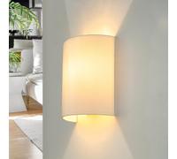 Moderne Applique Murale En Blanc E27 Abat-Jour En Tissu Lampes Éclairages