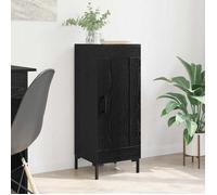 Moderne Buffet bahut - Commode/Buffet salon contemporain - Olden Chêne noir 34,5 x 34 x 90 cm@FR(150677）