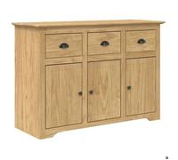 Moderne Buffet BODO/Armoire penderie Pour chambre - Placard haut - Marron miel 115,5x44x80cm Bois d'ingénierie &EU81766