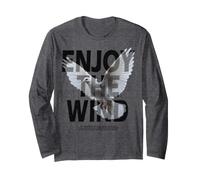 Moderne Colombe Blanche Pigeon Hip Hop Graffiti Streetwear Manche Longue