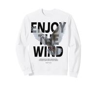 Moderne Colombe Blanche Pigeon Hip Hop Graffiti Streetwear Sweatshirt