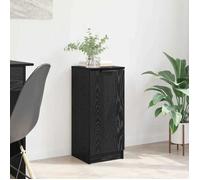 Moderne Commode/Buffet contemporain, Buffet Chêne noir 30x30x70 cm Bois d'ingénierie @FR(346456)