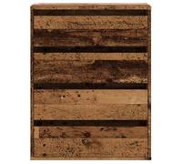 Moderne Commode d'angle BURKE, MEUBLE BAS, vieux bois 60x41x76 cm, bois d'ingénierie AA3214