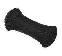 Moderne Corde de travail Noir 6 mm 100 m polypropylène, Accessoires de quincaillerie @EU4127