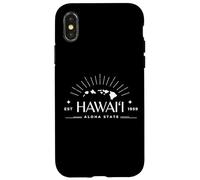 Moderne Hawaii Est. 1959 Aloha State - Îles hawaïennes Coque pour iPhone X/XS