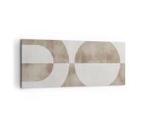 Moderne Impression sur Toile 100x40cm Image Tableau Decoration Murale Minimalisme Brillant Formes Tableaux Decoratifs Muraux Chambre Panoramique Deco Cadre Décoration Salon Art Wall AB100x40-5488
