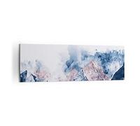Moderne Impression sur Toile 160x50cm Image Tableau Decoration Murale abstraction moderne Grand Tableaux Decoratifs Muraux Chambre Panoramique Deco Cadre Décoration Salon Art Wall AB160x50-3886