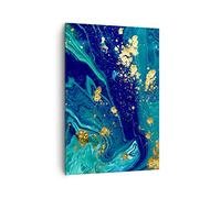 Moderne Impression sur Toile 70x100cm Image Tableau Decoration Murale abstraction moderne Grand Tableaux Decoratifs Muraux Chambre Cuisine Vertical Deco Cadre Salon Art Wall Decor Design PA70x100-3831