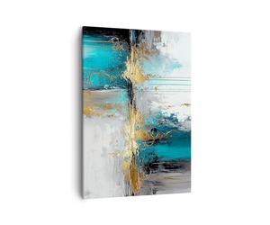 Moderne Impression sur Toile Art Déco Morceau Moderne Image Tableau Decoration Murale 50x70cm Deco Cadre Salon Chambre Cuisine Vertical Petit Tableaux Decoratifs Muraux Art Wall Decor PA50x70-5774
