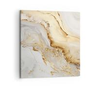 Moderne Impression sur Toile Marbre Charme Élégant Image Tableau Decoration Murale 60x60cm Deco Cadre Décoration Salon Chambre Cuisine Carré Grand Tableaux Decoratifs Muraux Art Wall AC60x60-5730