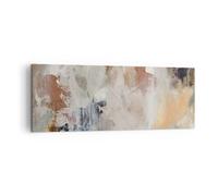 Moderne Impression sur Toile Morceau Abstraction Minimalisme Image Tableau Decoration Murale 140x50cm Deco Cadre Décoration Salon Chambre Panoramique Tableaux Decoratifs Muraux Art Wall AB140x50-5957