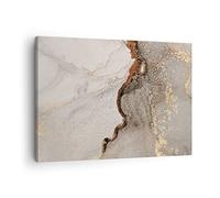 Moderne Impression sur Toile Pierre Sable Abstraction Image Tableau Decoration Murale 70x50cm Deco Cadre Décoration Salon Chambre Cuisine Horizontal Tableaux Decoratifs Muraux Art Wall AA70x50-4778