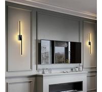 Moderne LED-Wandleuchte 3000K/4000K/6000K Innenwandleuchte Temperatura de 3 Colores Alle nordischen Minimalismus Wandleuchte Schlafzimmer Wohnzimmer Flur Staise Eingang