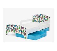 Moderne Lit d'Enfant 160000U.NSZ en bois avec un matelas