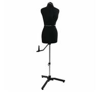 Moderne Mannequin présentation - Mannequin de robe Ajustable Féminine Noir s Velours @FR9834704