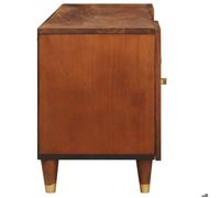 Moderne Meubles et étagères, de rangement, BURKE, Meuble salon, pour médias Marron 105x33.5x46 cm,, AA142