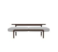 Moderne Nouveau Tabouret de Chevet de Style Chinois en Bois Massif, Banc à Chaussures for Chambre à Coucher, Long Banc, canapé-lit Décoratif(Moyen)