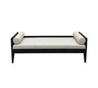 Moderne Nouveau Tabouret de Chevet de Style Chinois en Bois Massif, Banc Long for Chambre à Coucher, canapé-lit Décoratif(Grand)