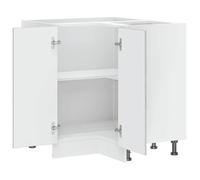 Moderne Placard d'angle de cuisine Lucca, SWEETY Meuble bas de cuisine, sonoma gris bois d'ingénierie, 75.5x75.5x81.5 cm BB968