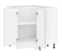 Moderne Placard d'angle de cuisine Porto, SWEETY Meuble bas de cuisine, chêne sonoma bois d'ingénierie, 75.5x75.5x81.5 cm BB1088