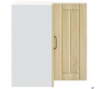 Moderne Placard d'angle mural cuisine Lucca, SWEETY Meuble bas de cuisine, chêne sonoma 57x57x60 cm BB984