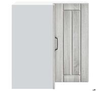 Moderne Placard d'angle mural cuisine Lucca, SWEETY Meuble bas de cuisine, sonoma gris 57x57x60 cm BB987