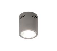 Moderne Plafonnier Meliphne Gris Ø13 , 3cm Rond E27 À 60W Compact Bain Lampe