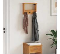 Moderne Porte-manteau mural SANDNES - 45x12x35 cm - bois massif - pin - Porte-manteaux @FR""6043""