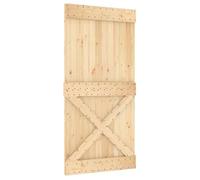 Moderne Porte NARVIK Naturel 100 x 210 cm Bois de pin massif, Portes @EU44150