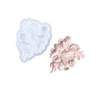 Moderne Relief Conception De Moules Bougie En Silicone Texture Adaptée À L'artisanat Et Décoration Maison 5 Motifs Uniques Et Moule À Bougies