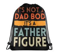 Moderne Sac À Dos pour Sport Ce n'est Pas Un Corps De Papa, C'est Une Figure Paternelle Sacs À Cordon Confort Gym Bag pour Natation Femme Homme 36X42Cm