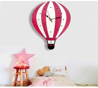 Moderne simple style horloge murale, mignon de bande dessinée de l'air de modélisation chat horloge murale salon chambre d'enfant muet horloge murale acrylique, 19×29,5 cm