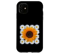 Moderne Squaring The Circle Tournesol Marguerites Formes Mania Coque pour iPhone 11