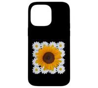 Moderne Squaring The Circle Tournesol Marguerites Formes Mania Coque pour iPhone 14 Pro Max