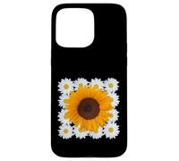 Moderne Squaring The Circle Tournesol Marguerites Formes Mania Coque pour iPhone 15 Pro Max