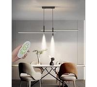 Moderne Suspension Led Lampe à Suspension Table à Manger Luminaire à Suspension En Dimmable Avec TéLéCommandéE,Lustre RéGlable En Hauteur, éClairage Pour Bureau,Salle à Manger,Restaurant,Cuisine