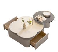 Moderne Table Basse Minimaliste en Forme de Fleur for Le Salon, Design Moderne for Les Petites Maisons Simple