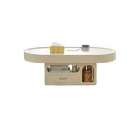 Moderne Table Basse Ovale asymétrique Minimaliste for Petits Salons Design Moderne Peu encombrant, Meubles de Maison Simple