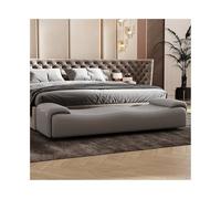 Moderne Tabouret de lit, canapé, Long Banc, léger, Luxueux, for Chambre à Coucher, Rangement de vêtements, vestiaire, Banc à Langer Décoratif(Grigio,Moyen)