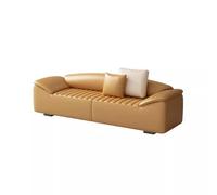 Moderne Tabouret de lit for Chambre à Coucher, Salon, Tabouret de Chevet, Banc Long, vestiaire, canapé, lit, canapé Minimaliste, Bout de lit Décoratif(Orange,Grand)