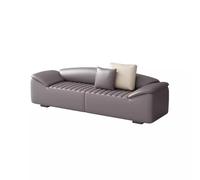 Moderne Tabouret de lit for Chambre à Coucher, Salon, Tabouret de Chevet, Banc Long, vestiaire, canapé, lit, canapé Minimaliste, Bout de lit Décoratif(Purple Gray,Grand)