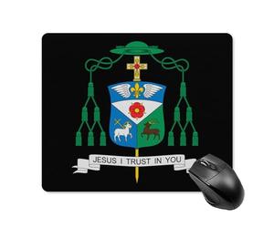 Moderne Tapis De Souris D'Ordinateur Armoiries Imprimées De David Gerard O'Connell 25X30Cm, Gamer Mouse Pad Antidérapante Tapis De Souris pour Joueurs Professionnels Pc Ordinateur